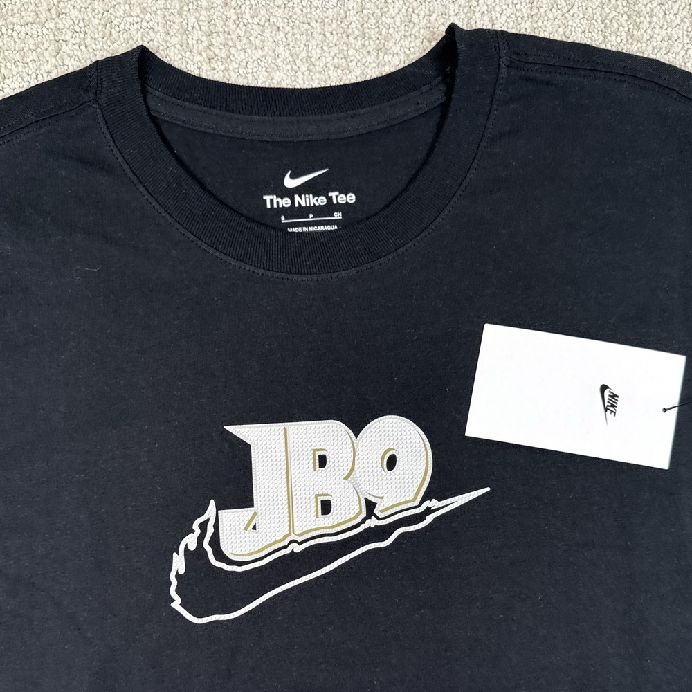 NWT Nike Mens Small JB9 Ice Bengals Joe Burrow Black Shirt Sleeve T-Shirt